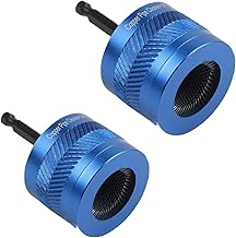 Set di spazzole per la pulizia di tubi in rame, per trapano, tubi in metallo, per tubi di rame da 15 mm/22 mm/28 mm, strumenti idraulici (15 mm + 22 mm)