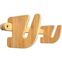 Grassracks Bamboo & Birch Snowboard Rack and Skateboard Rack - Moloka`i Series Snowboard Wall Mount