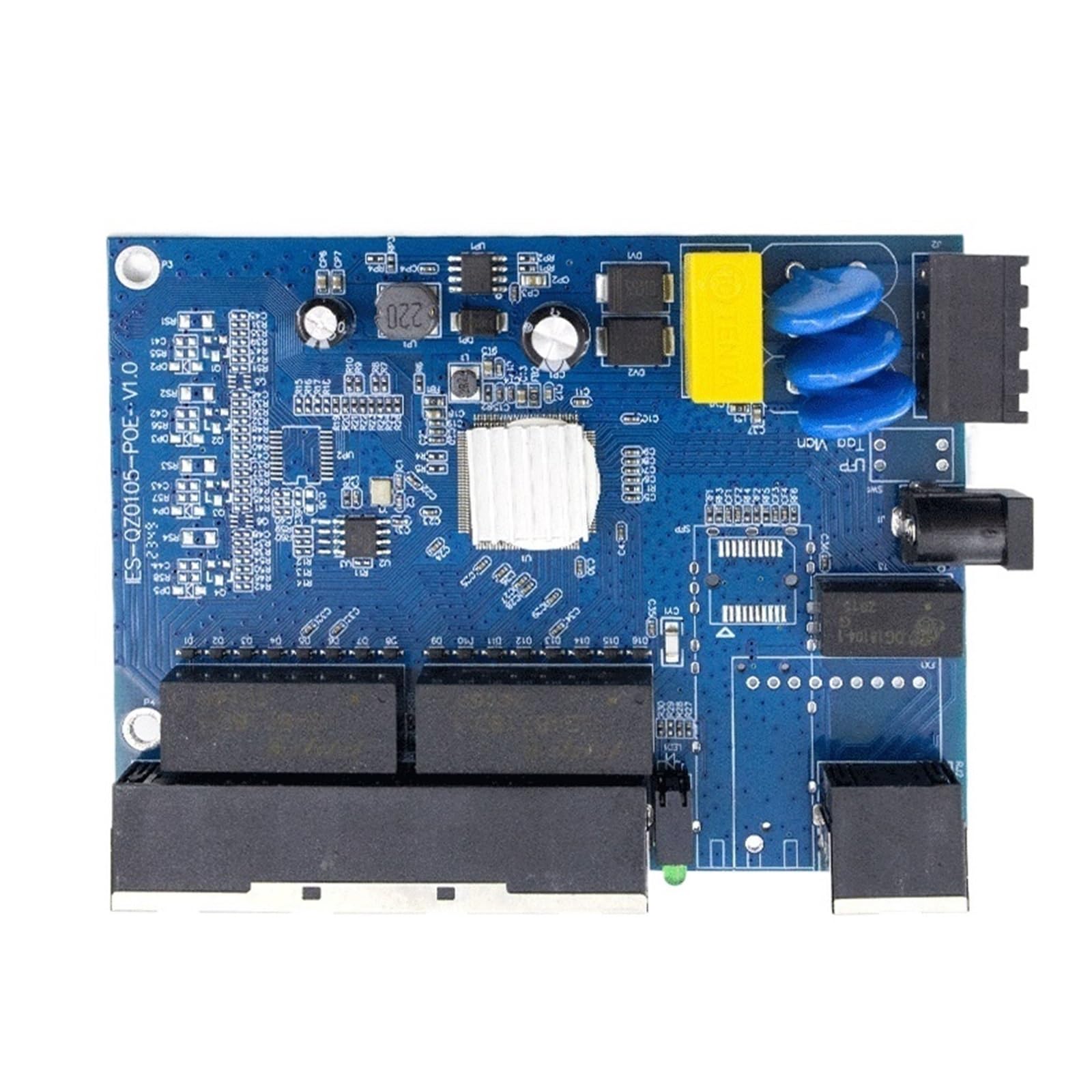 OSHZIKJII 1000-*M Switch Ethernet Industrial 5 Port Rj45 Gigabit Internet Network 1000-/Mbps Switch(PCBA Only)