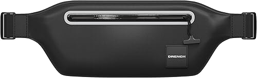 DRENCH Riñonera impermeable 100% subacuática. Bolsa sumergible impermeable para teléfono. Bolsa seca para nadar y esnórquel. Funda de teléfono