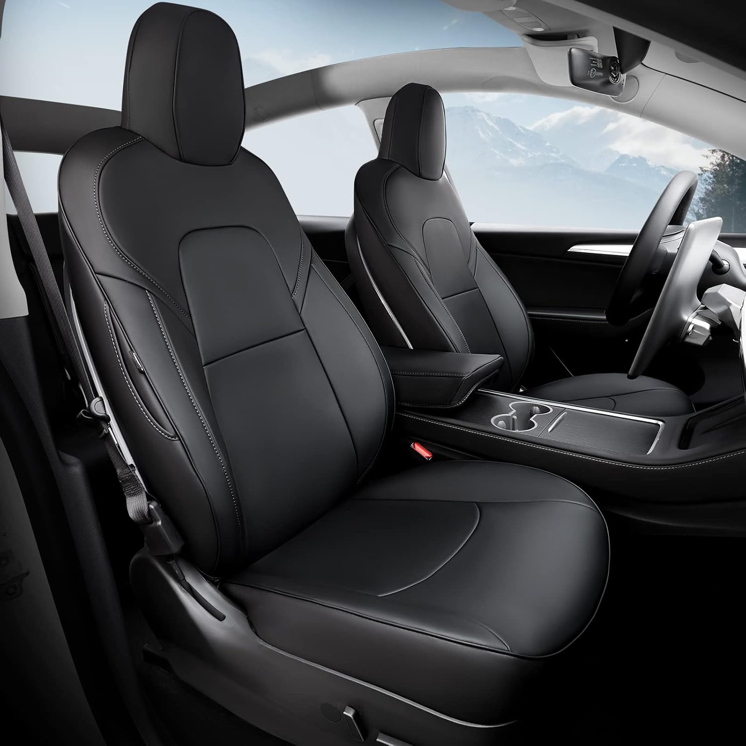 LOZUZ Seat Covers for Tesla Model 3 Seat Covers 20232017