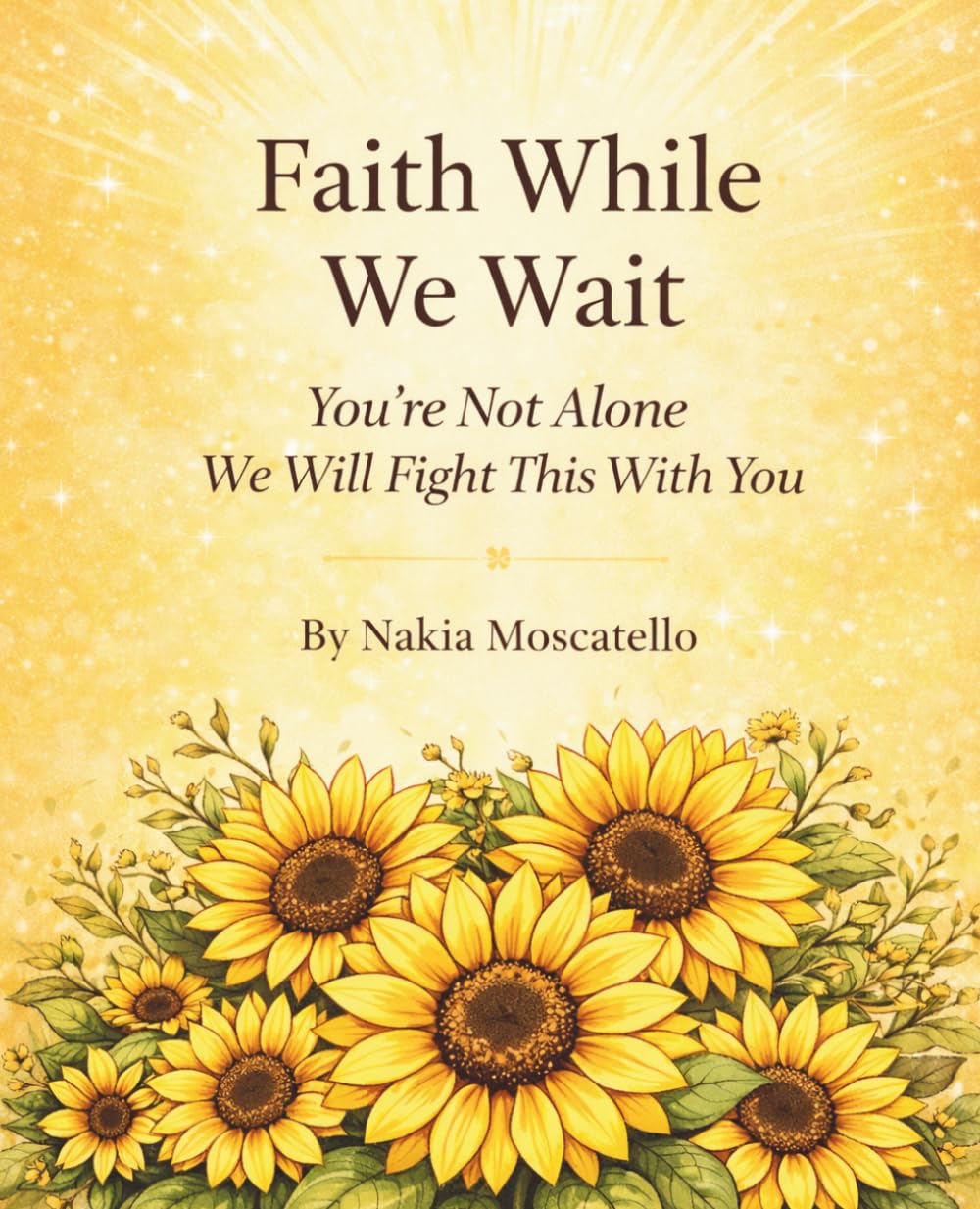 Faith While We Wait: You're Not Alone: We Will Fight This With You
