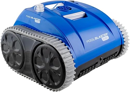 All-New 2026 POOL BLASTER CX-300 Cordless Robotic Pool Cleaner for Smaller Inground & Above Ground Pools, 2.5 Hr Runtime, Wall Climbing, Smart Navigation, Rechargeable, Lightweight Robot Pool Vacuum