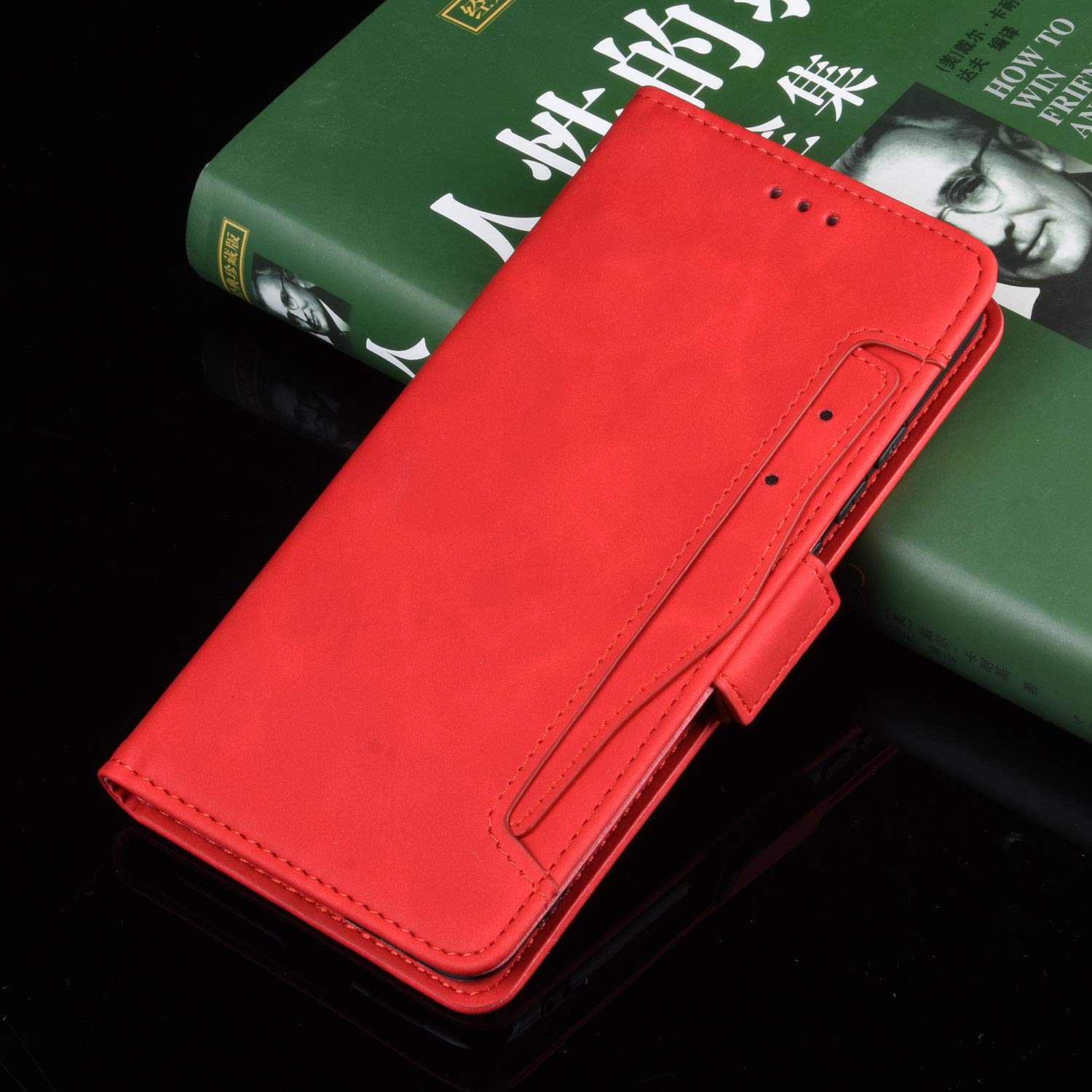 Case 44 custodia pieghevole con porta carte di credito per Samsung Galaxy S20 FE Nero (CFFCA0499