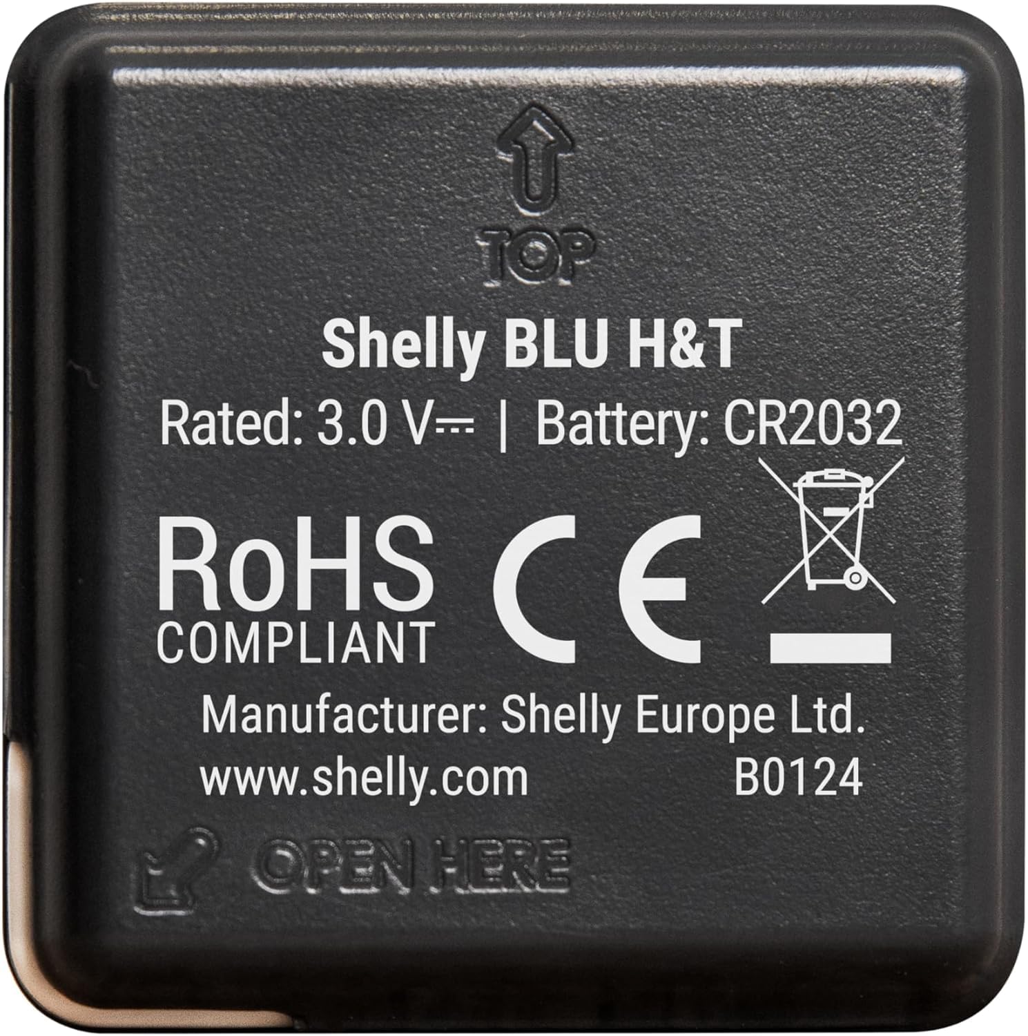 Shelly Plus H&T 2er Pack - WLAN Temperatur & Luftfeuchtigkeit Sensor Mit E-Ink Display