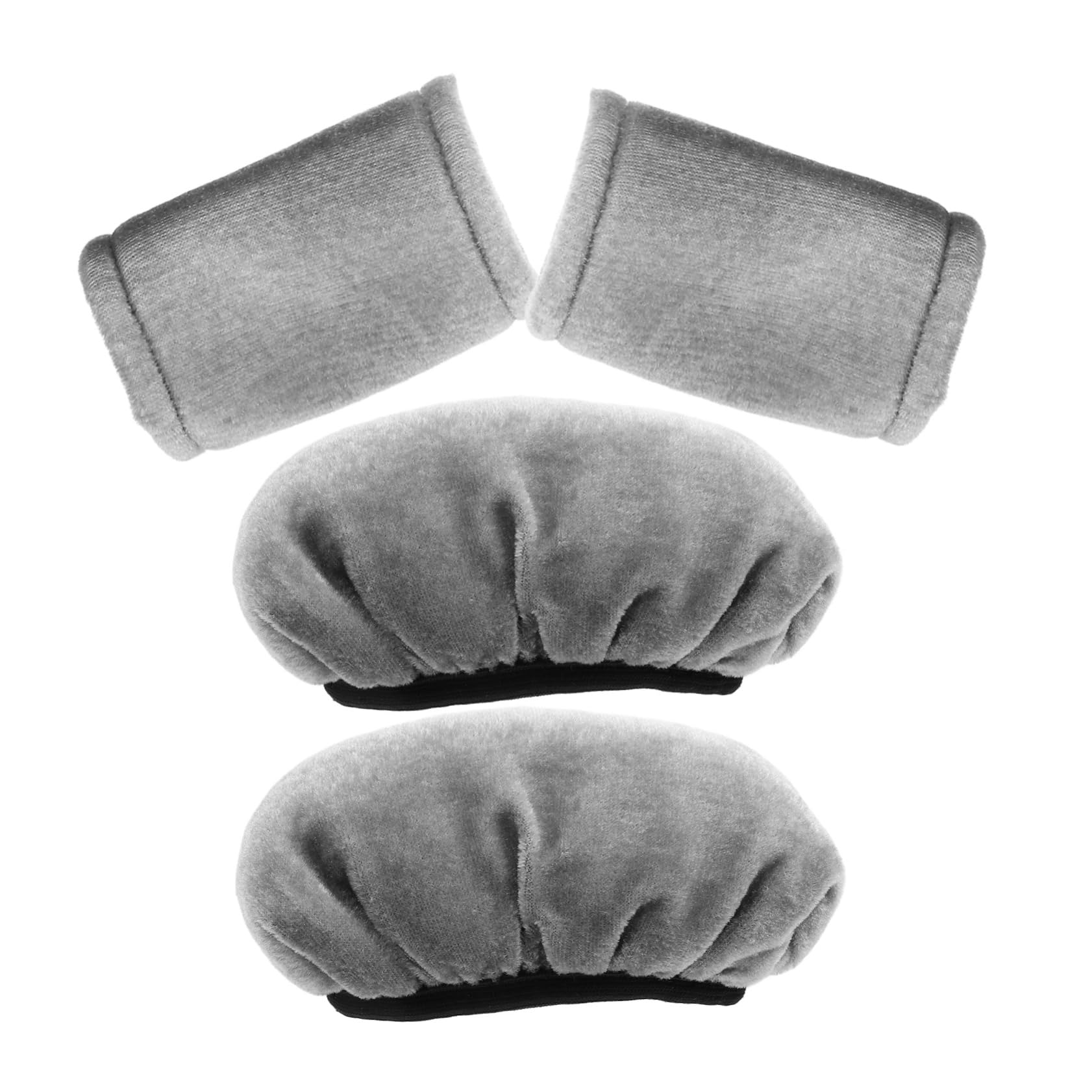 Healvian 5juegos Funda Para Muletas Almohadilla Antideslizante Para Axilas y Cubiertas De Manillar Soporte Ergonómico Para Mayor Comodidad y Reducción De Irritación