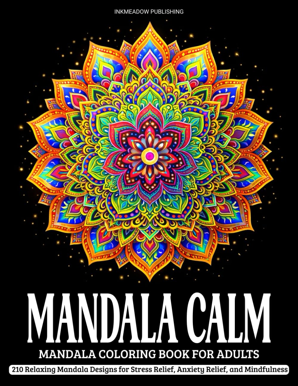 Mandala Calm- Volume 1: An Mandala Coloring Book for Stress Relief, Anxiety, and Relaxation