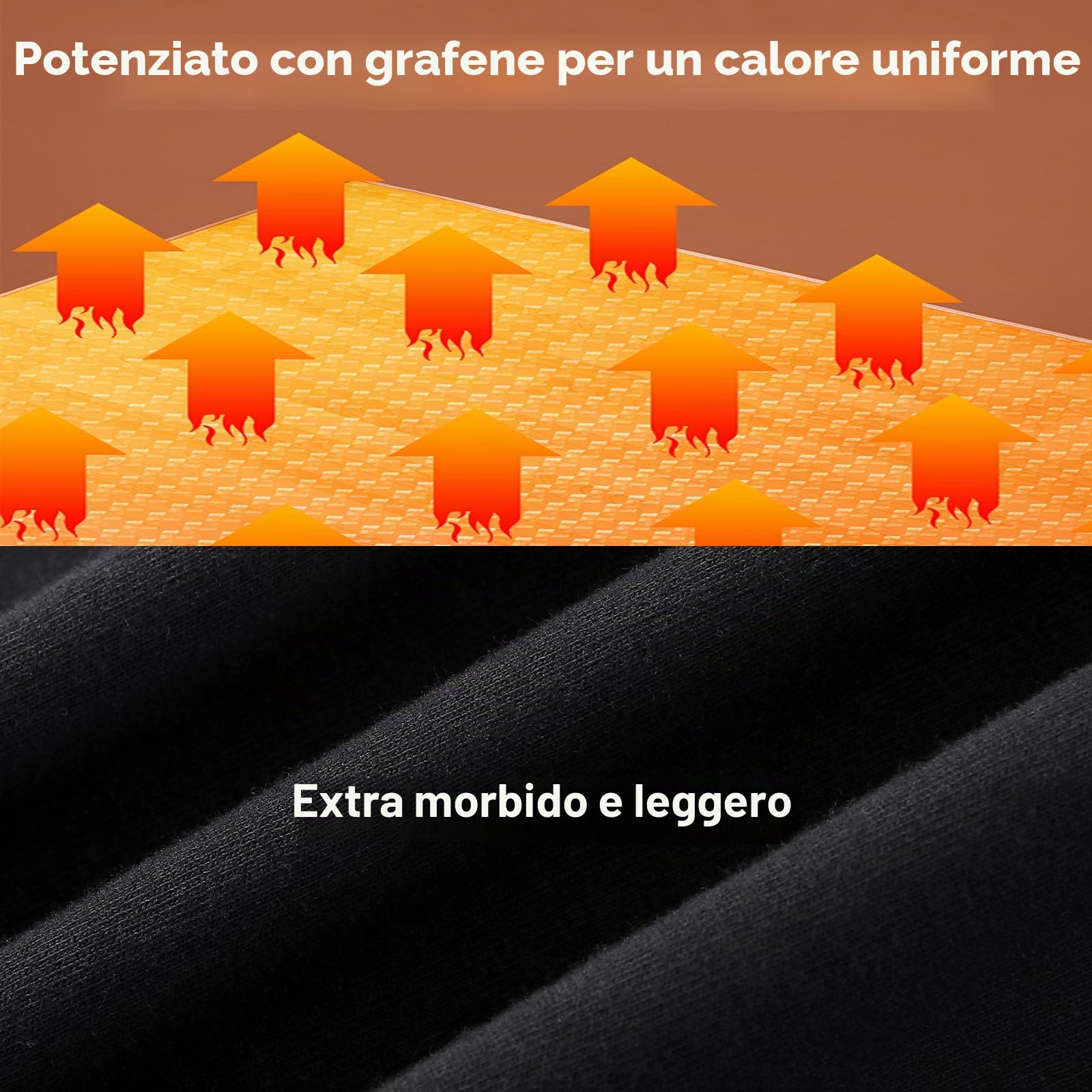 Guanti Riscaldati, Guanti Riscaldati Ricaricabili, guanti riscaldabili donna, guanti riscaldati uomo, Touchscreen, Ultraleggeri per Massima Destrezza,Da Indossare da Soli o come Interno, Unisex