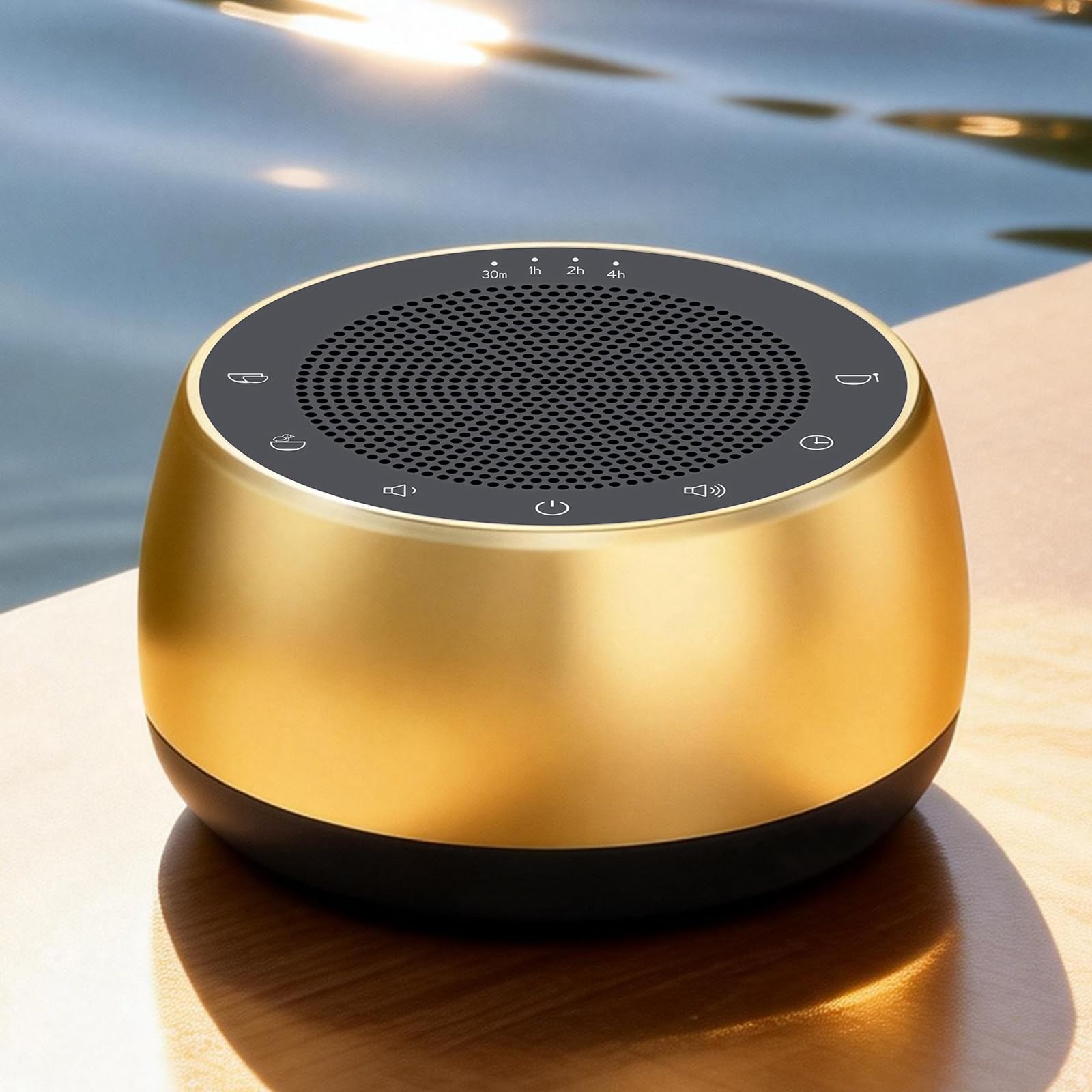 Gemmac Cuencos Tibetanos Electrónico Cuenco Sonoro de Meditación Equilibrio los Chakras Instrumentos Baño Sonido Accesorios Yoga para Relajación Promueve Paz, Curación de Chakras Atención Plena