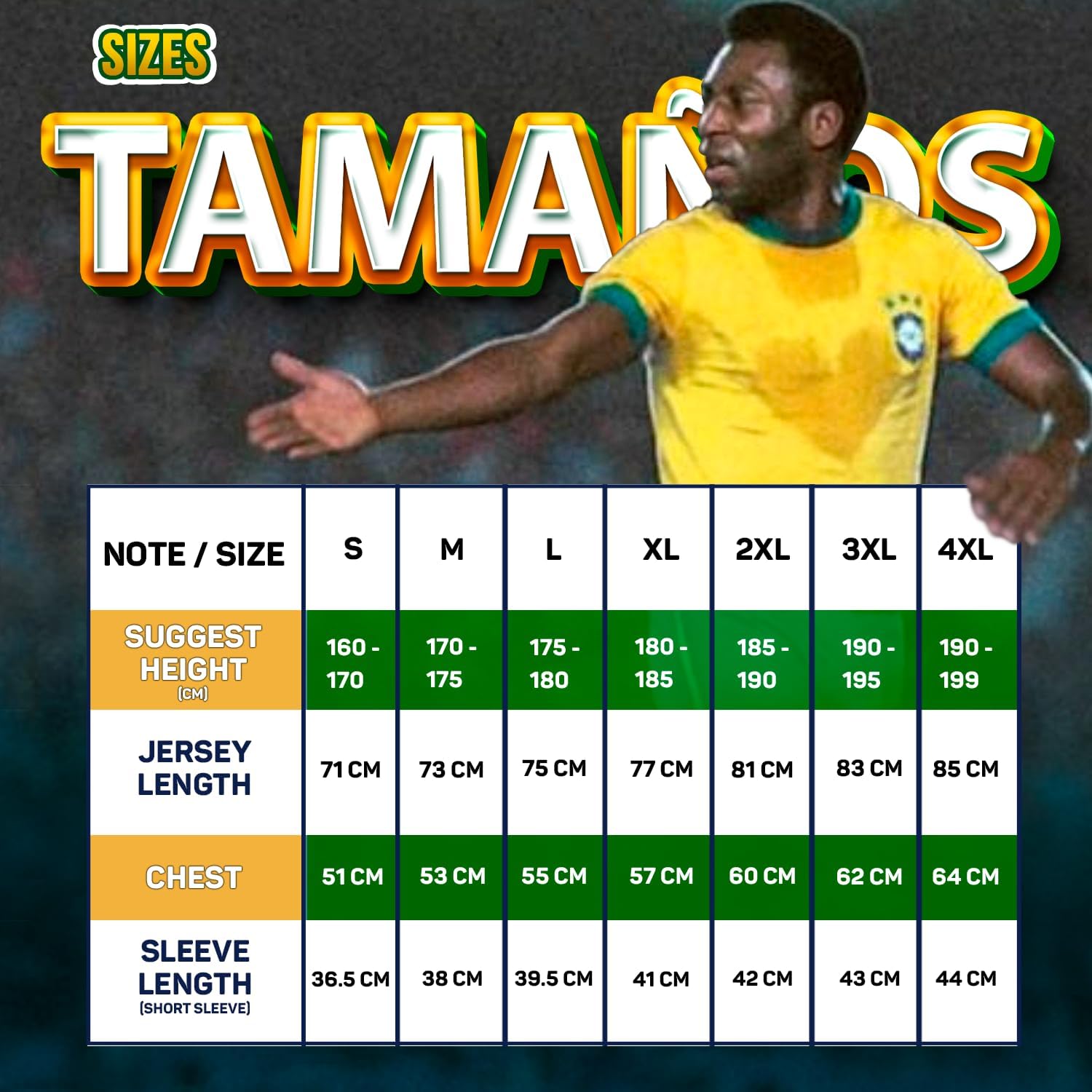 Retro Pelé 1970 Jersey - Iconic Number 10 | Tribute to The King of Soccer | Premium Quality | Perfect for Fans and Collectors - Image 2