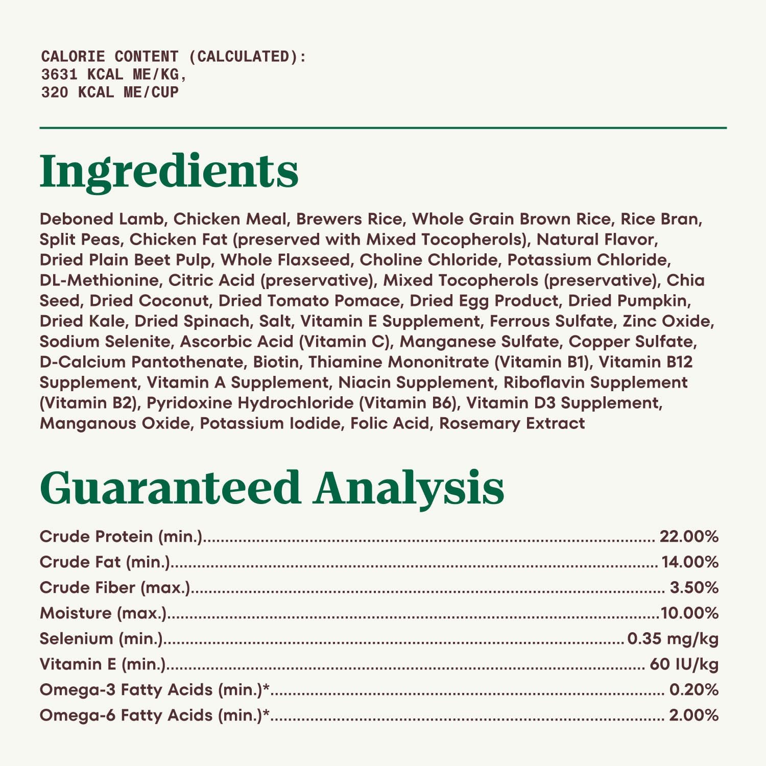 NUTRO NATURAL CHOICE Adult Dry Dog Food, Lamb & Brown Rice Recipe Dog Kibble, 40 lb. Bag