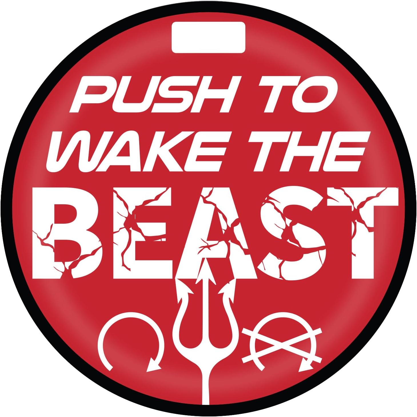 Push Start Button Cover for Mustang GT Accessories (Wake The Beast Style)