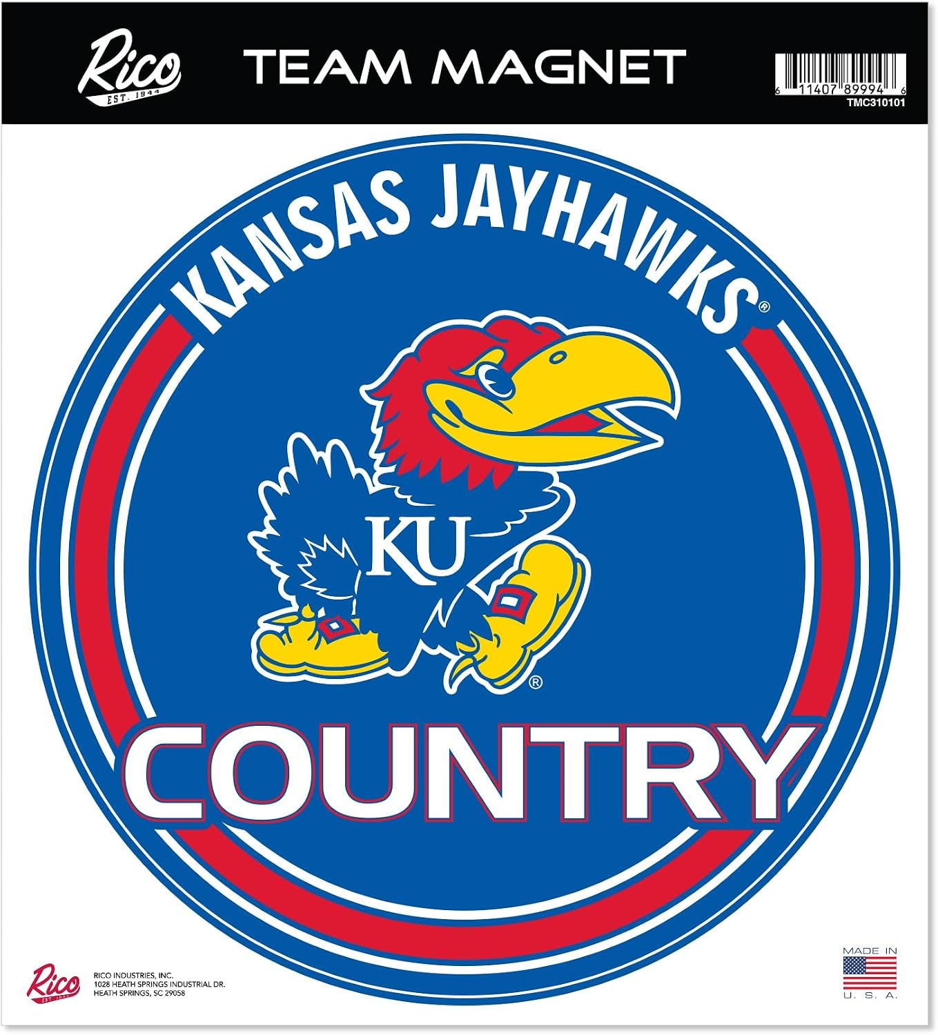 Rico Industries NCAA Tide 8" Round Magnet