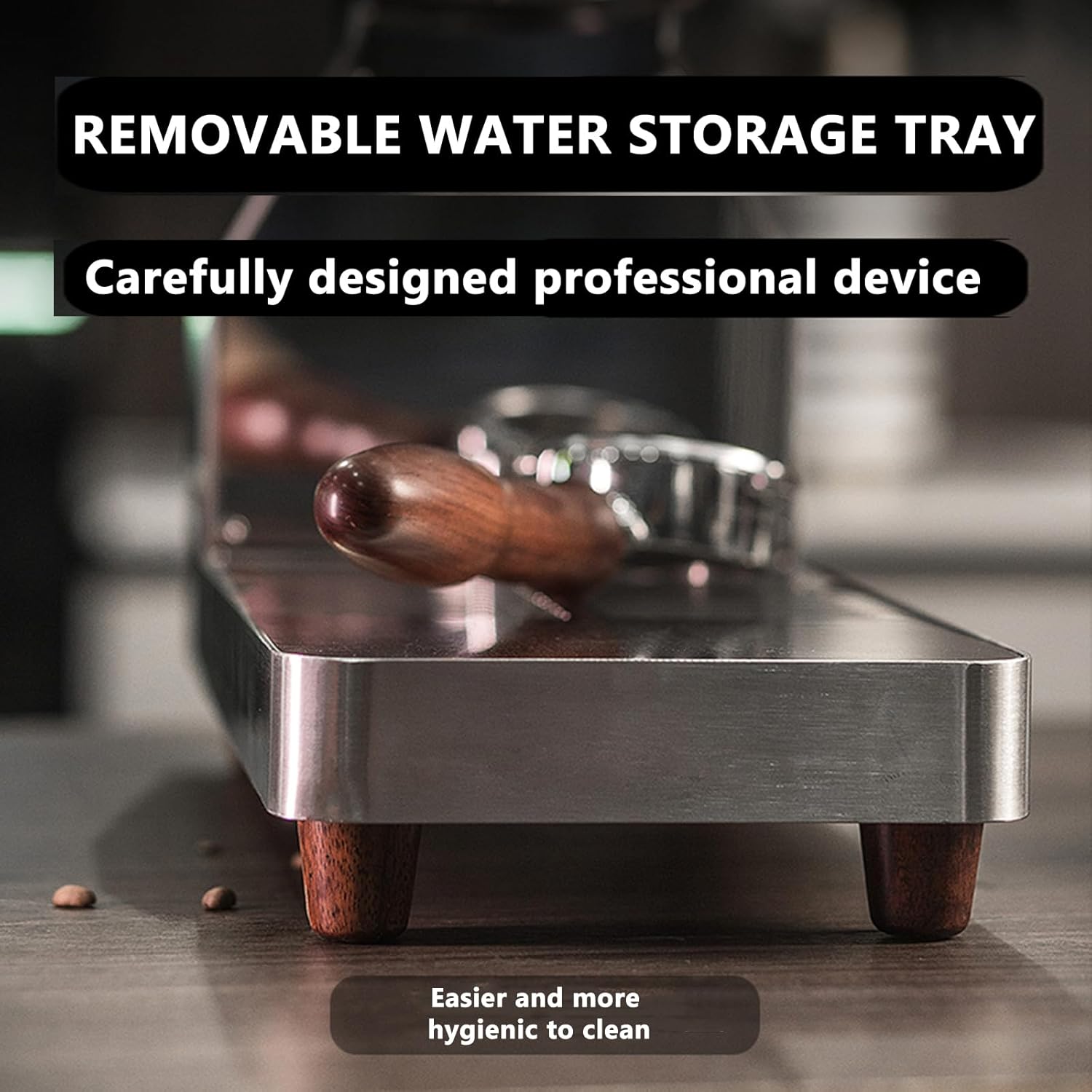 Manual Espresso Machine, Portable Hand-Press Coffee Maker with Pressure Lever, Pid Temperature Control for Home and Outdoor Use