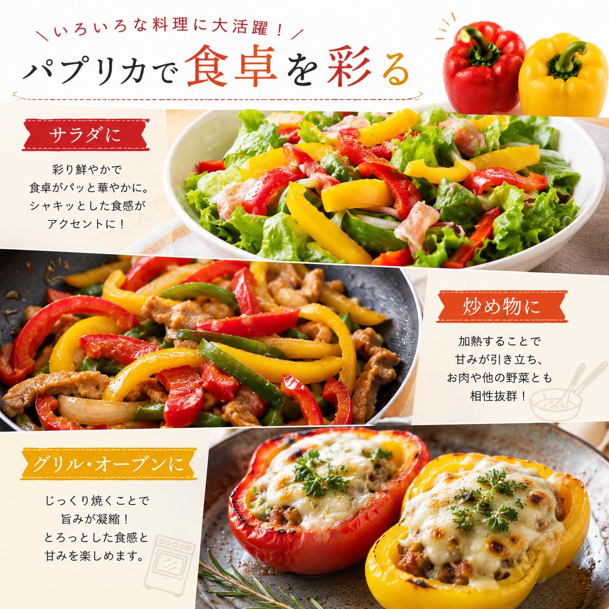 パプリカ 全セット Amazon.co.jp: 【MSKSHOP】赤パプリカ 黄パプリカ