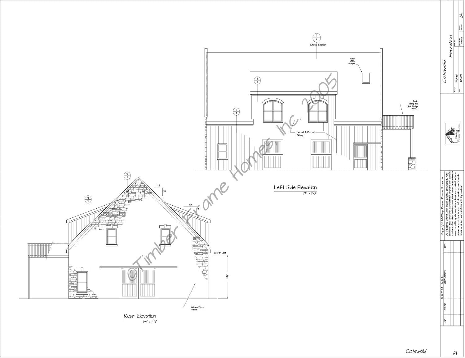 Home Plans - The Cotswold Timber Frame (PDF)