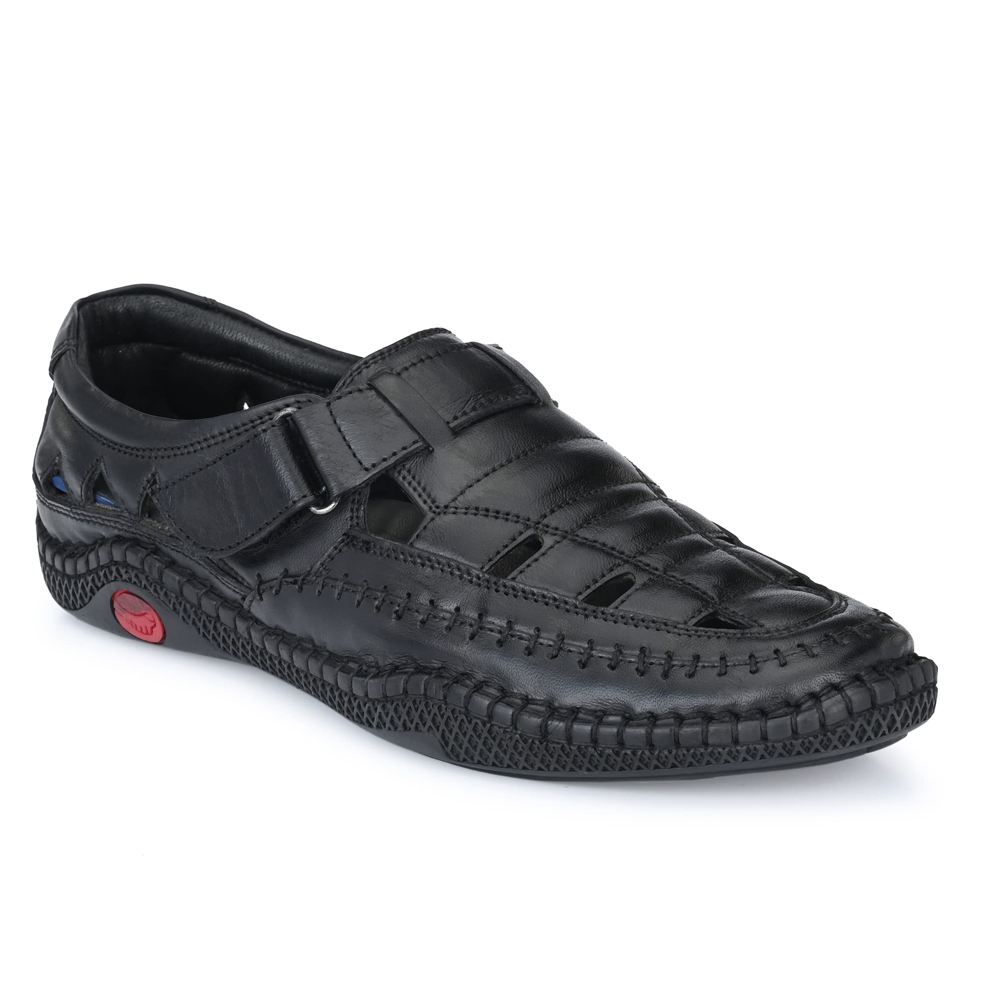 octa marc Men's Leather Roman Sandal-picture-37