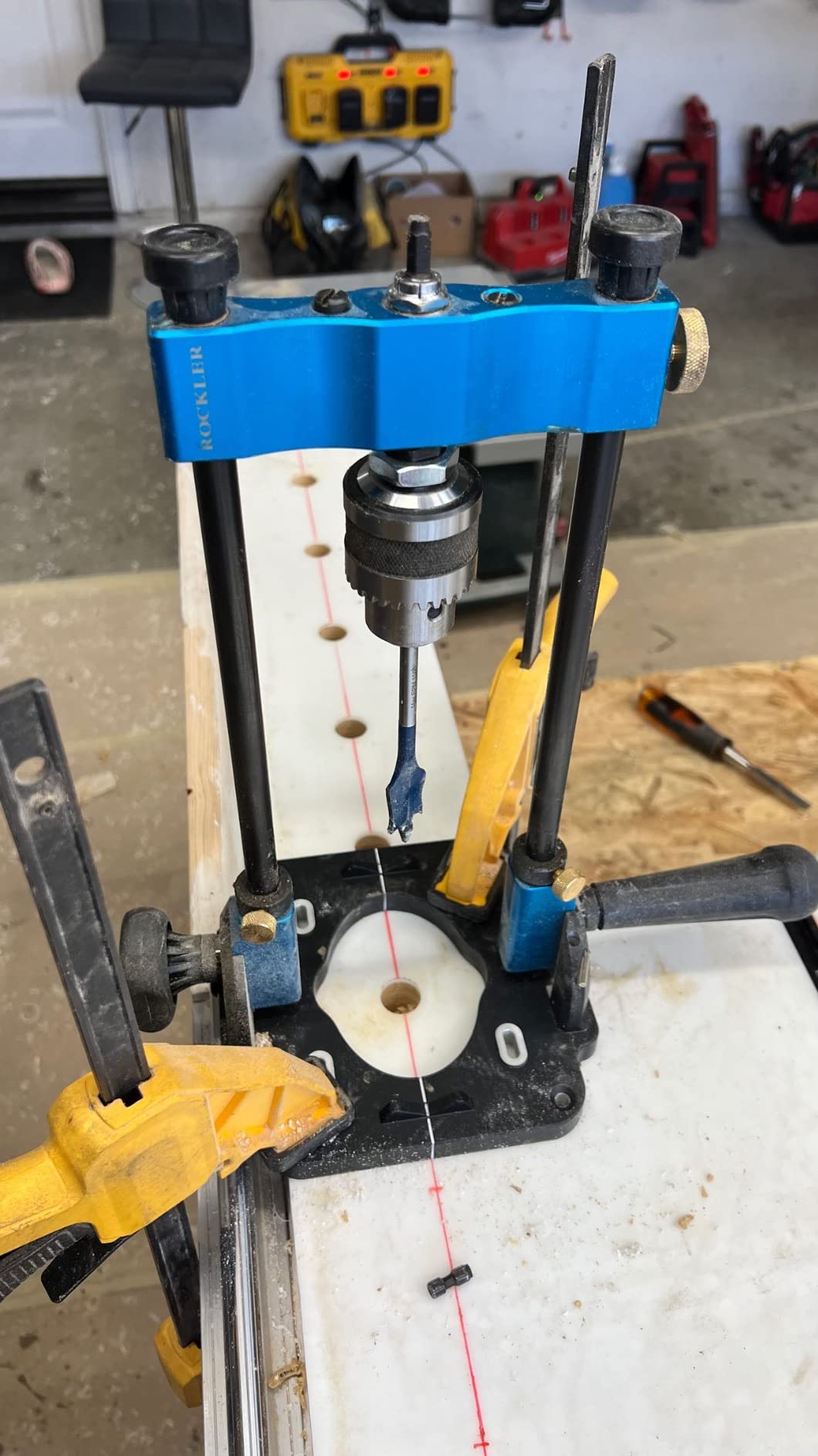 33/mo Finance Rockler Drill Guide w/Chuck Key FullSize Drill