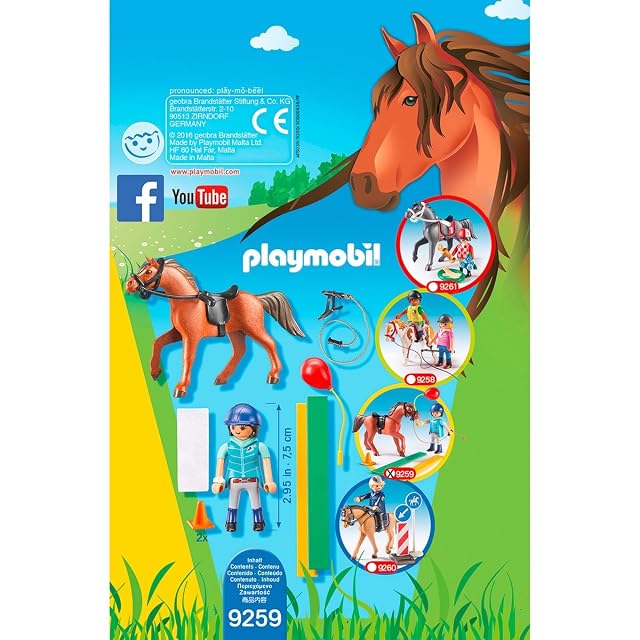 Foto 4 de 4 de PLAYMOBIL 9259 Terapeuta de Caballos, Multicolor, sin tañosllaños