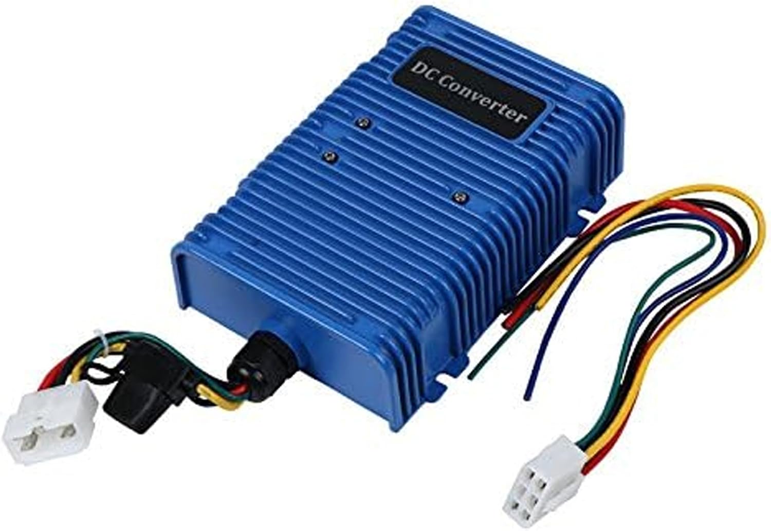 Huskey 30 Amp Golf Cart Voltage Reducer (36V/48V to 12V) Compatible with EZGO, Club Car, Yamaha