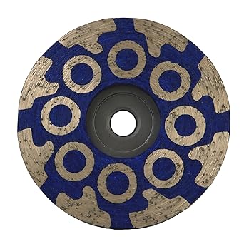 Mostartools 4 Inch Diamond Resin Filled Grinding Cup Wheel for Granite,Concrete and Tile with 5/8
