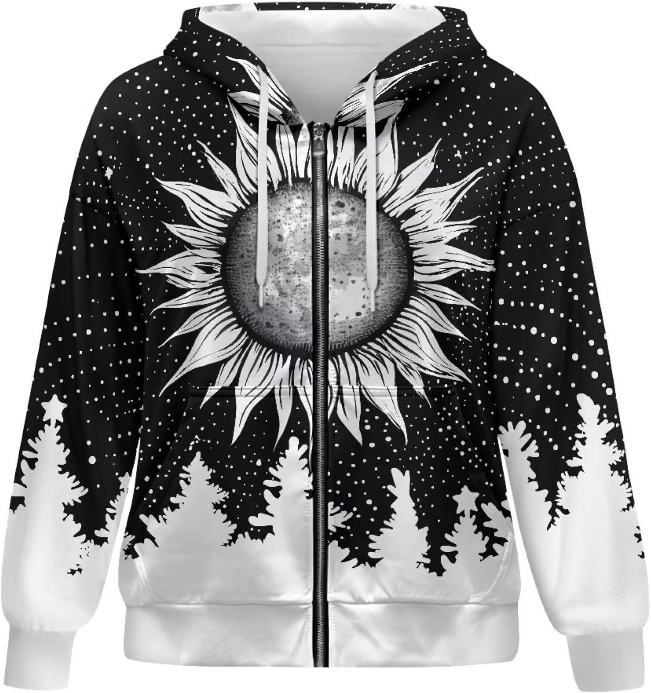 Zip Up Hoodie for Women Jacket Sweatshirts Fall Outfit