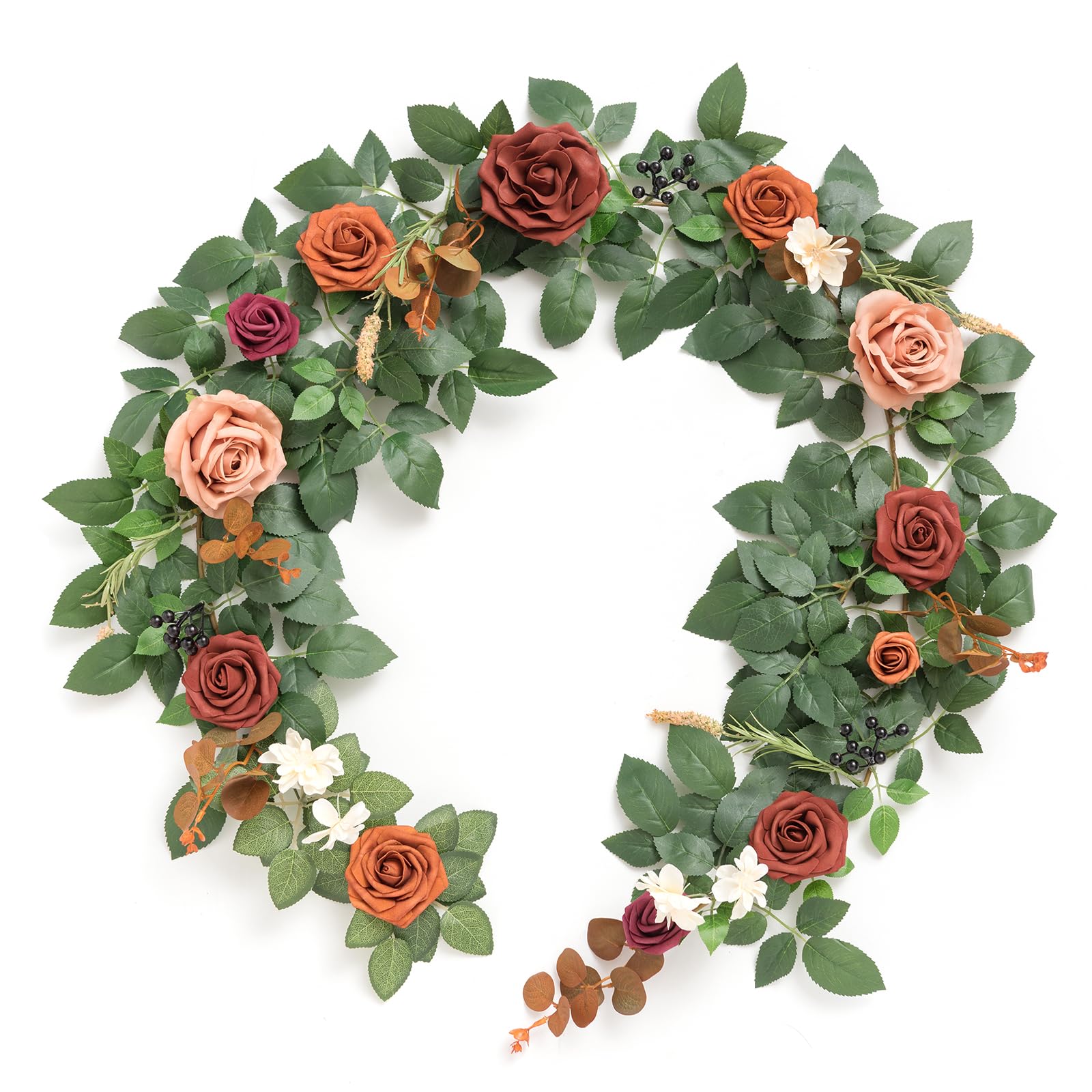 Amazon.com: Ling's moment 5FT Terracotta Artificial Flower Garland