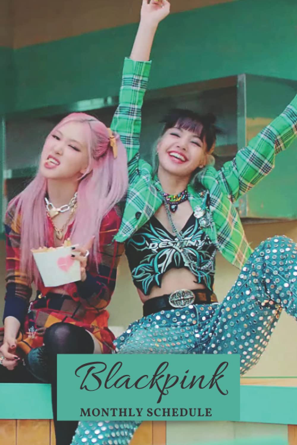 Buy blackpink Blackpink Monthly schedule Kpop Kpop journal