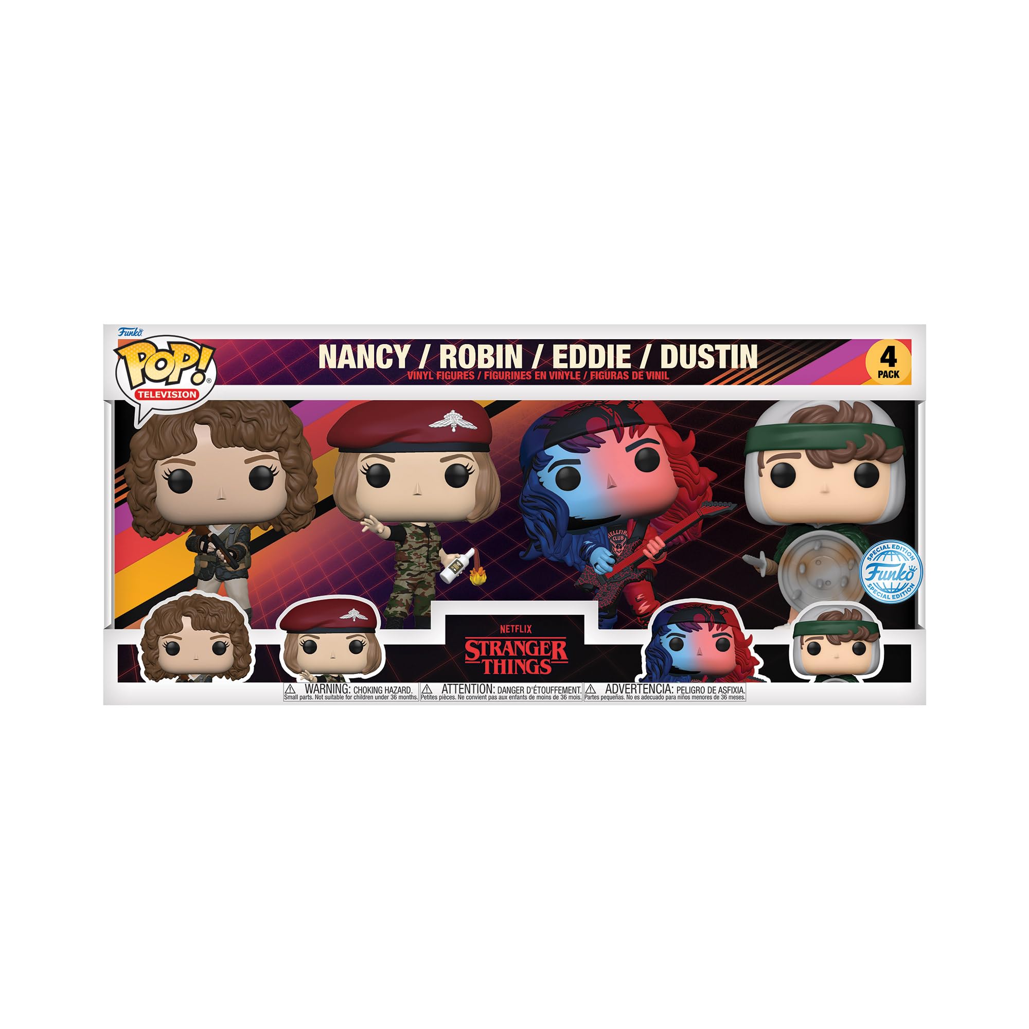 Amazon | Funko!POP 4PK EXCL ストレンジャー・シングス S4