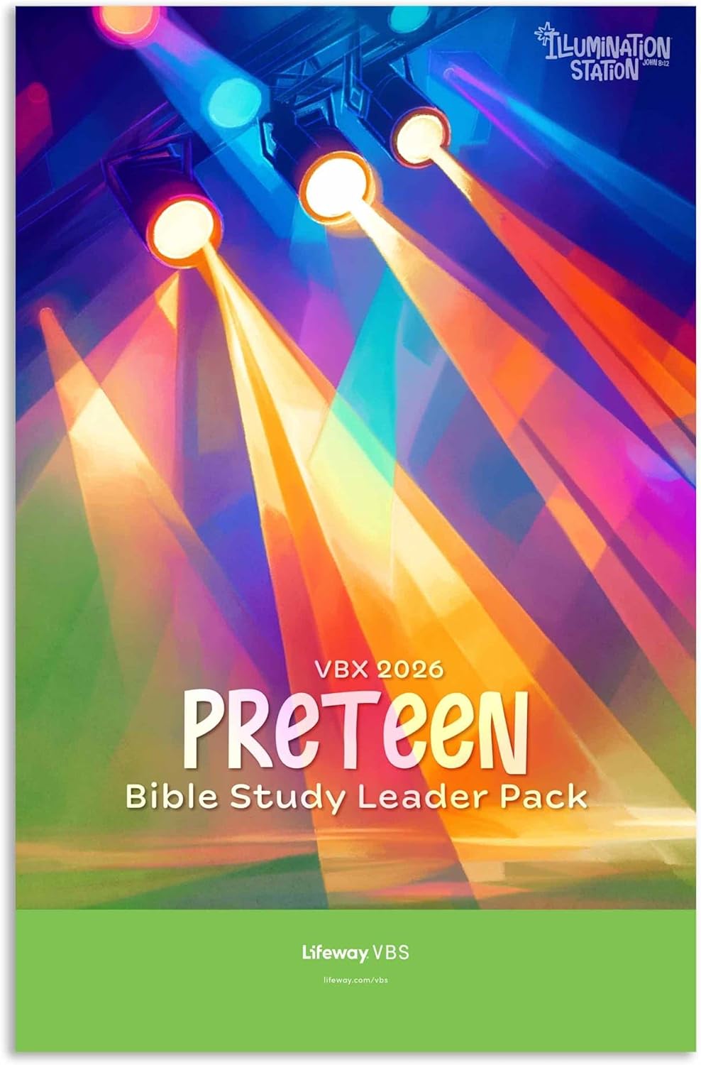 Lifeway Kids VBS 2026 Illumination Station VBX Preteen Bible Study Leader Pack