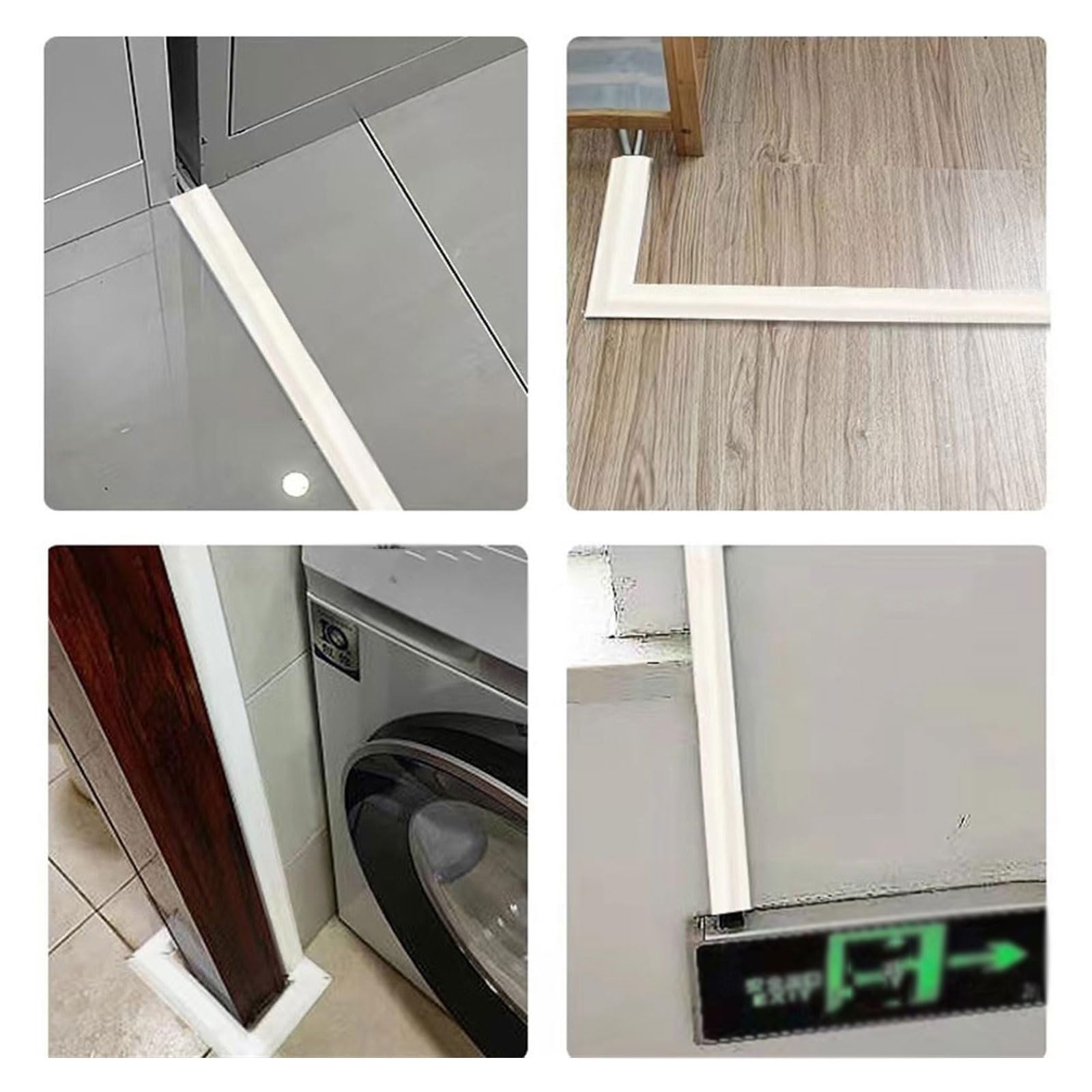 10m cubierta de suelo para cable, canaleta pasacables para suelo, Protector de cable de alimentación autoadhesivo Cubierta de cable de piso, Tira de agarre de cable, cubierta de cable proteger cables(