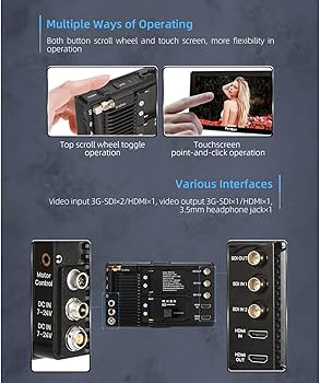 Amazon | Portkeys BM7 II DS BM7IIDS 7 インチ広色域 2200nit シネマ