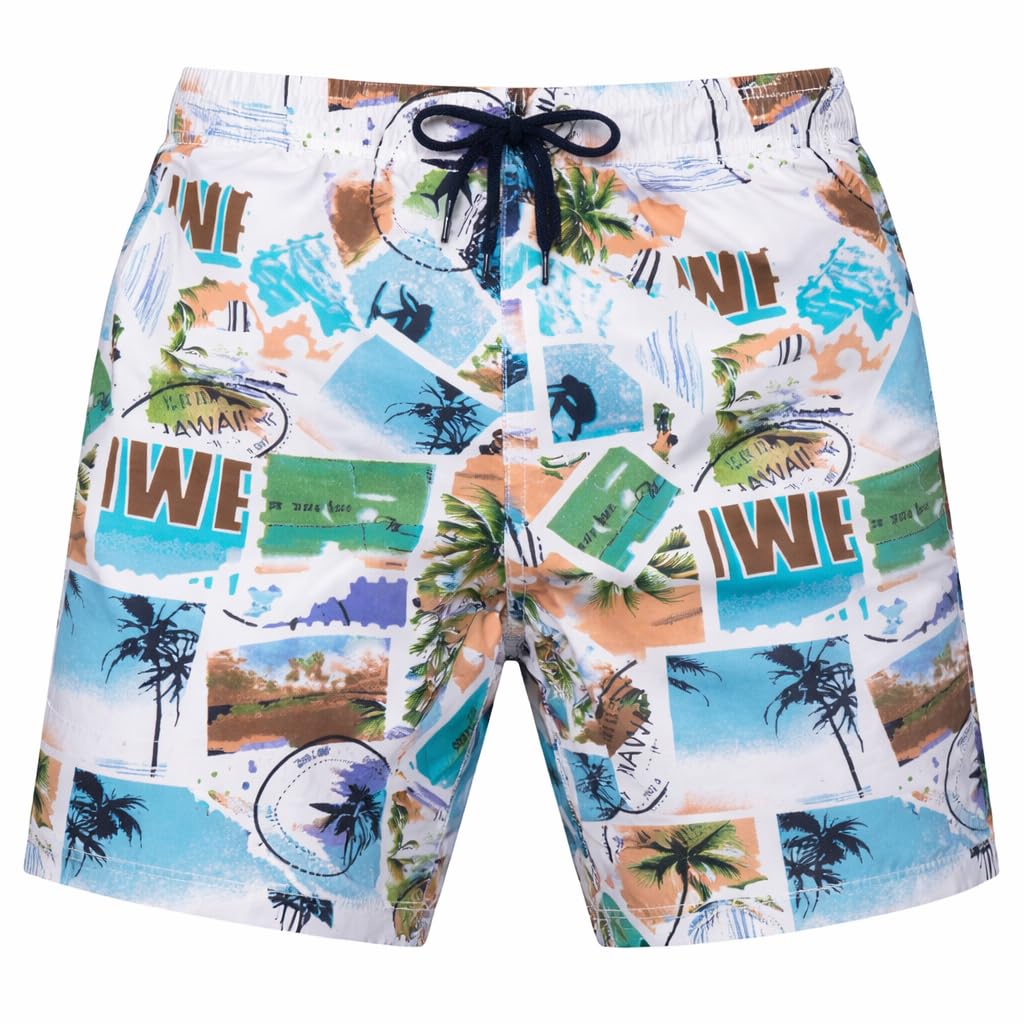 INGEAR Little Boys Quick Dry Beach Board Shorts Kids Swim Trunk Swimsuit Beach Shorts Swim Trunk for Boys