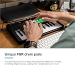 Novation Launchkey Mini 25 [MK4] — Portable 25 Mini-Key, USB, MIDI Keyboard Controller with DAW Integration. Chord Mode, Scale Mode, Drum Pads, and Arpeggiator. Includes Music Creation Software Bundle