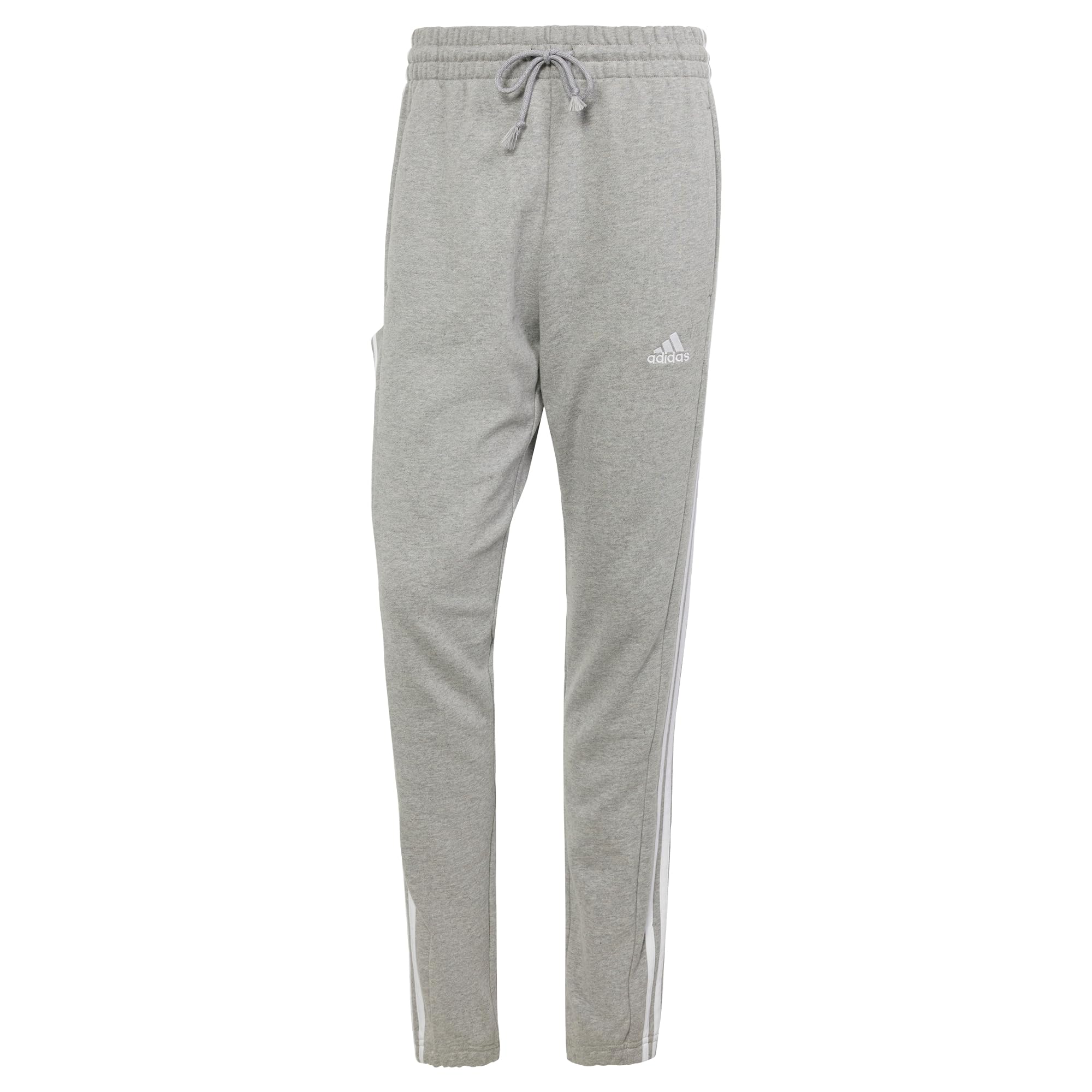 adidas Hombre Essentials French Terry Tapered Cuff Pants, black, M — view 3