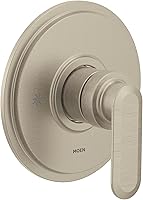 Vista 1 de Moen Greenfield Brushed Nickel M-CORE 3 Tub Trim, Shower Lever Handle, Valve Required, UT33321BN