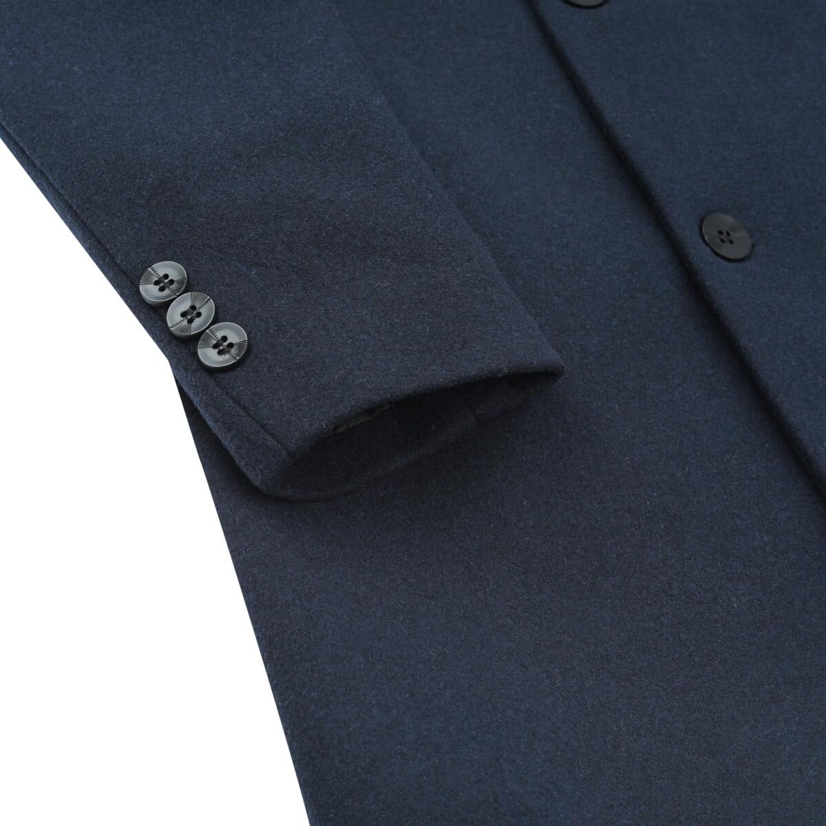 Allthemen Cappotto Invernale da Uomo Trenchcoat Lungo in Lana Caldo Coat Sottile Outerwear a Vento