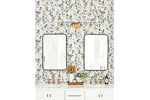 York Wallcoverings Candice Olson PSW1430RL Green Joyful Eucalyptus Premium Peel and Stick Wallpaper