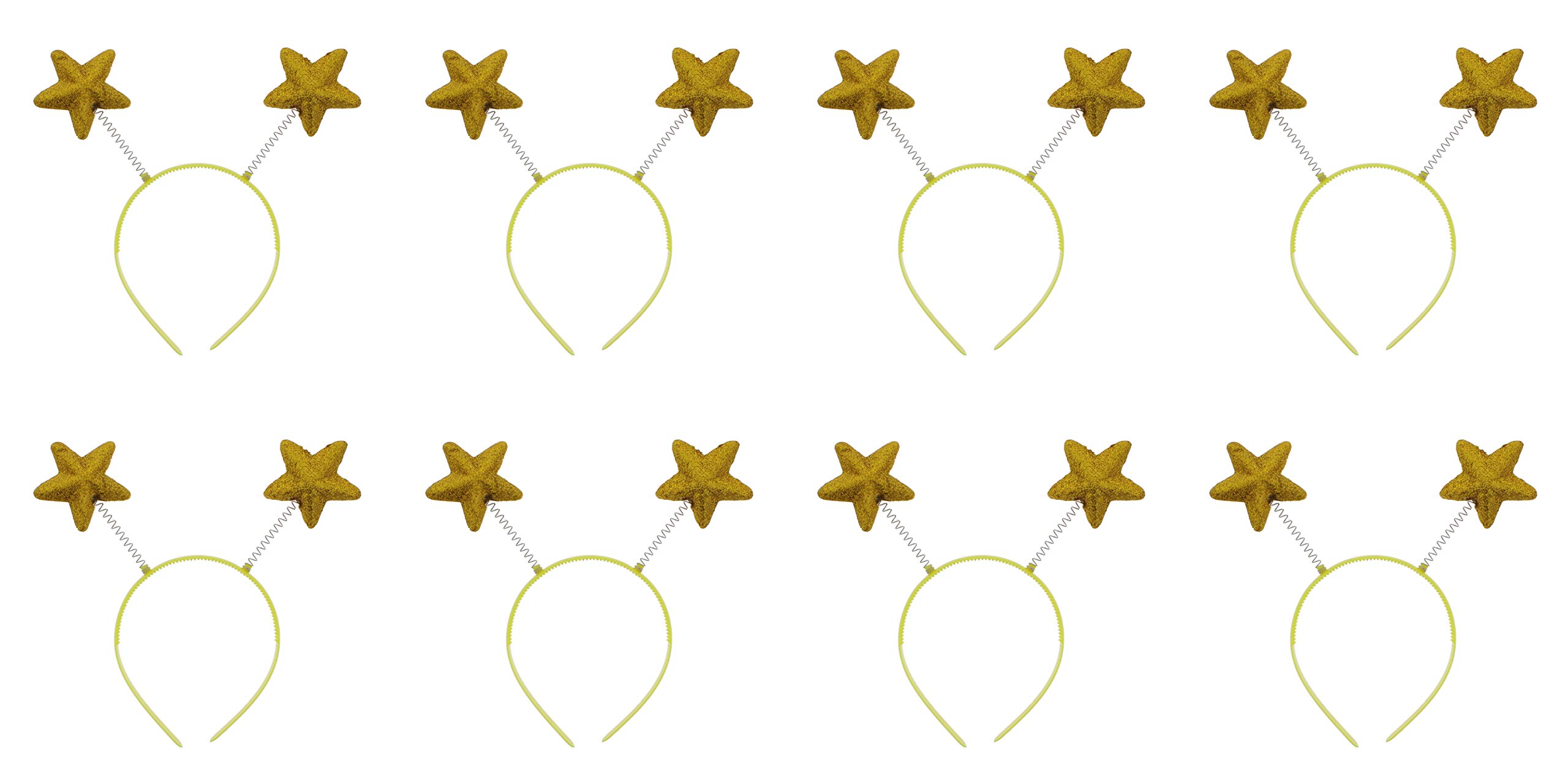 Zac's Alter Ego Pack of 8 Glitter Star Head Boppers