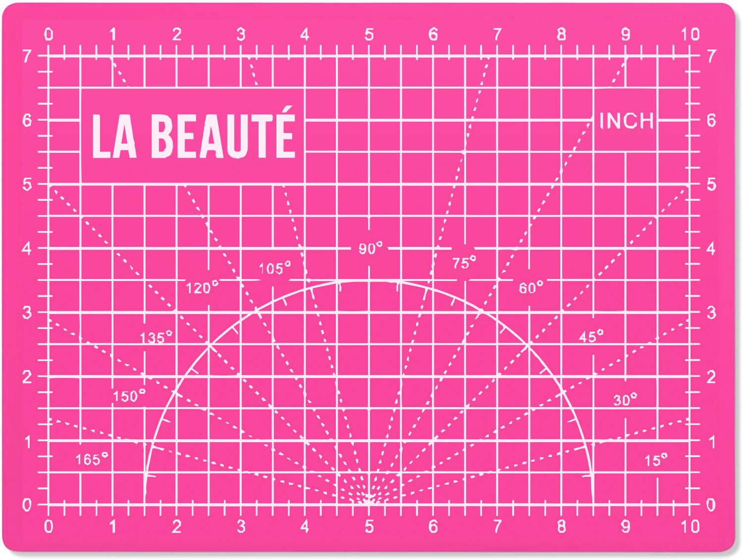 LABEAUTE A4 Cutting Mat, Double Sided, Self Healing, 5-Ply Cutting Board | for Crafters, Calligraphers, Artists, Designers and Photographers | Metric/Imperial Grid 8.27 x 11.69 inches (Pink) (B0BT7XZQBM) Amazon Price History, Amazon Price Tracker