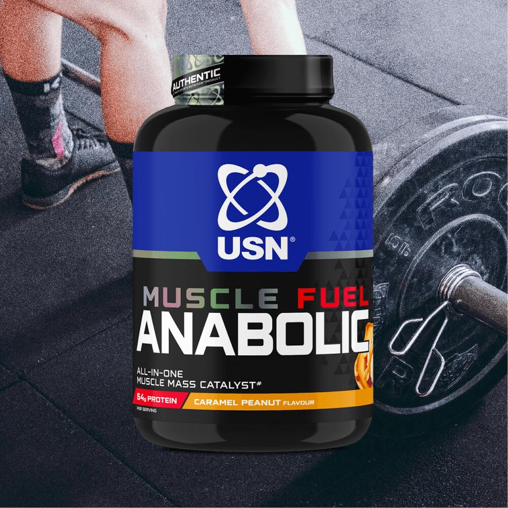 USN Muscle Fuel Anabolic (2000g) Mantequilla de cacahuete con caramelo