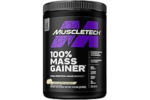 Mass Gainer MuscleTech 100% Mass Gainer Protein Powder | Protein Powder for...