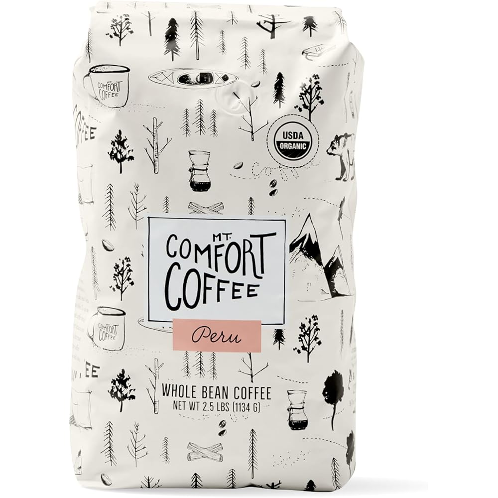 $5/mo - Finance Mt. Comfort Coffee Organic Peru Medium Roast, 2.5 ...