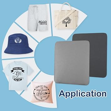 HTVRONT 12X10 Heat Press Machine Bundle - H10 Heat Press & MIni Heat Press Machines & 15X15 Heat Press Mat & 3 Pack PTFE Teflon Sheet