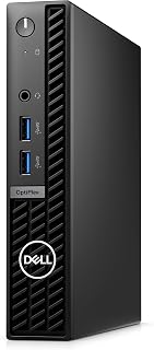 Dell Optiplex 7000 7010 Micro Tower Desktop (2023) | Core i3-512GB SSD + 500GB HDD - 16GB RAM | 4 Cores @ 4.2 GHz - 13th Gen CPU Win 11 Pro