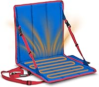 Vista 1 de Arden Heated Stadium Seat, Foldable, Lightweight with Carrying Strap, Foam Cushion for Comfort, Adjustable, Back Support, Multi-Functional Use As