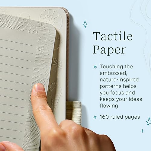 Miniatura 4 de Lifelines Diario sensorial "Shake It Up Meadow, con cubierta táctil y papel en relieve + paquete de bolígrafo