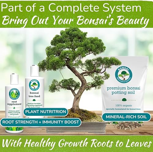 Miniatura 7 de Bonsai Tree Food | Premium, Gentle Liquid Fertilizer for Healthy Growth, Strong Stems and Beautiful Blooms | 3-3-3 Balanced NPK Concentrate | Made