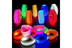 Pulseras LED para Fiestas Personalizadas