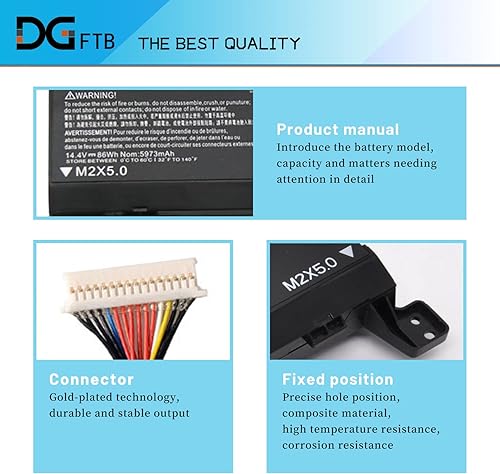 Miniatura 2 de FM08 - Batería para portátil de 16 pines compatible con HP Omen 17-AN013TX AN014TX AN014NG AN012DX 922752-421 922753-421 922976-855 922977-855